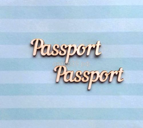 Чипборд "Паспорт 4"
