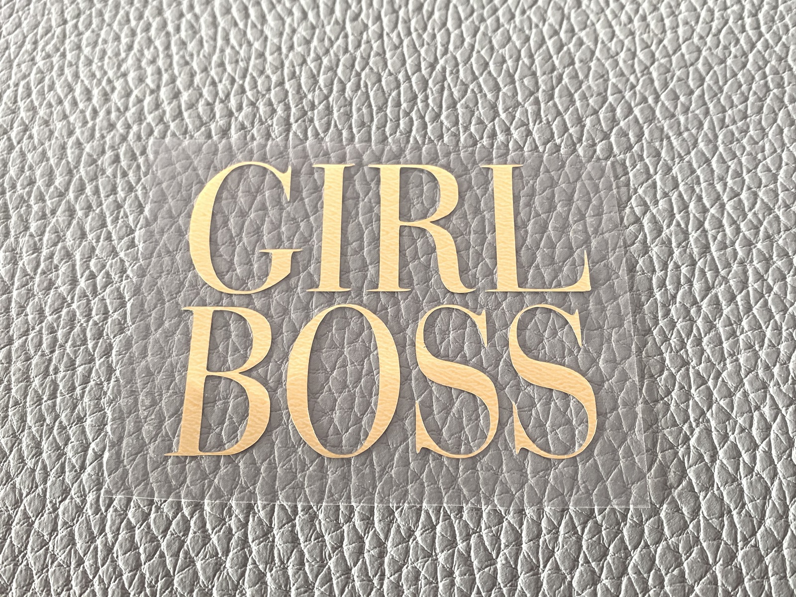 Girl Boss Золото
