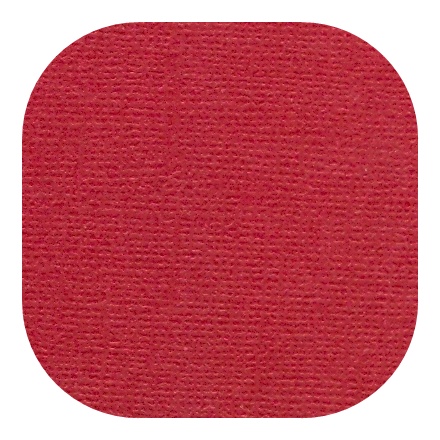 Картон текстурированный 30 х 30 см Красный