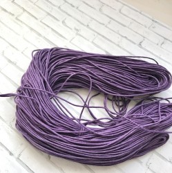 Шнур вощеный Фиолетовый, 1 м.